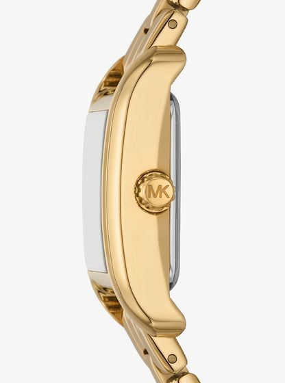 Mini Monroe Gold-Tone Watch and Jewelry Gift Set