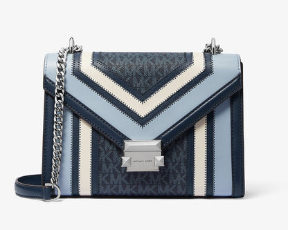 Whitney Medium-S Color-Block Shoulder Bag