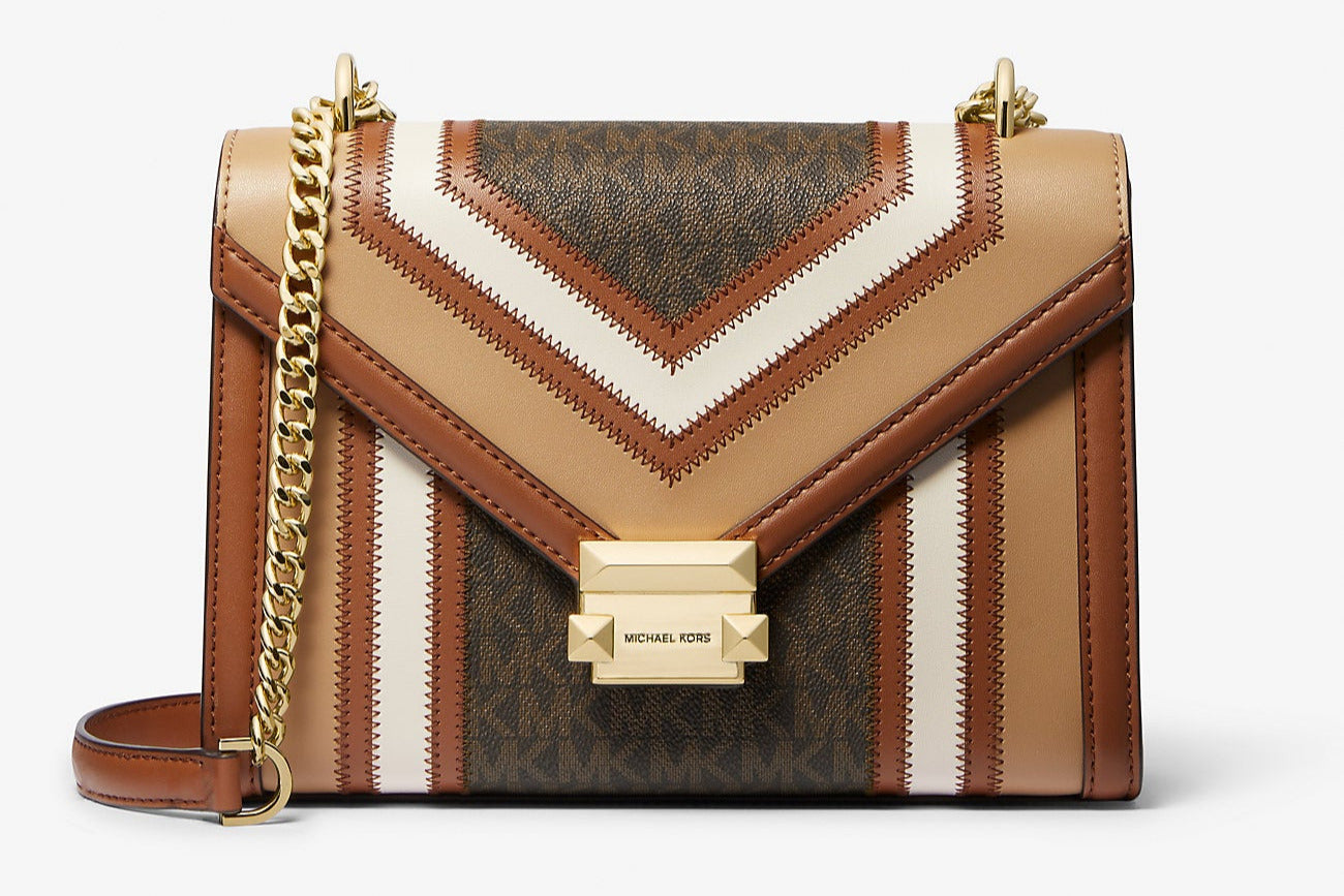 Whitney Medium-G Color-Block Shoulder Bag